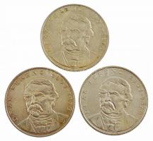 1994. 200Ft Ag "Deák" (3x) T:2 Adamo F13