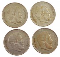 1947. 5Ft Ag "Kossuth" (4x) T:2- Adamo F8.1