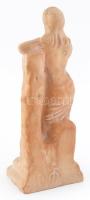Medgyessy Ferenc: Indus nő. Terrakotta, Jelzett, Reprodukálva a Medgyessy monográfiában 207, oldalon...