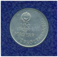 1983. 100Ft alpakka "Széchenyi István" tokban, tanúsítvánnyal T:BU kis patina, az érmét ta...