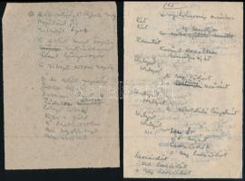 cca 1960 Obersovszky Gyula (1927-2001) újságíró, költő, 1956-os forradalmár, korábbi halálraítélt au...