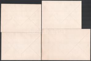 Romania 1977 (4 pieces) Románia 1977 (4 db)