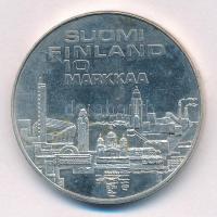 Finnország 1971. 10M Ag "10. Európai Atlétikai Bajnokság" T:1- Finland 1971. 10 Markkaa Ag...