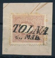 1858 10kr kivágáson / on cutting 
