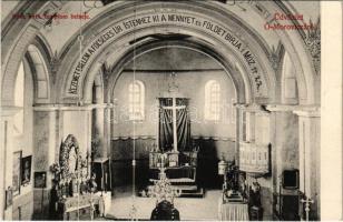1914 Bácskossuthfalva, Kossuthfalva, Moravica, Ómorovica, Stara Moravica; Római katolikus templom belső / church interior