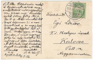 1910 Nagyszombat, Tyrnau, Trnava; Jezsuiták temploma, piac. Winter Zsigmond kiadása / church, market