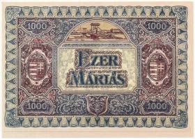 1922. "Ezer Máriás" fantáziabankjegy T:I