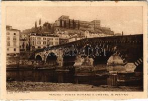 Verona, Ponte Romano e Castel S. Pietro / bridge, castle