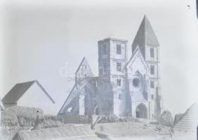 cca 1933 Zsámbék, felvételek a templomról, Kerny István (1879-1963) budapesti fotóművész hagyatékábó...