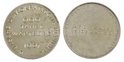 NDK 1967. "A reformáció 450. évfordulója / Luther Márton" + "Wartburg 900. évfordulój...