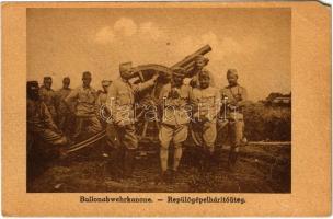 1918 Ballonabwehrkanone / Repülőgépelhárítóüteg / WWI Austro-Hungarian K.u.K. military, anti-aircraft gun (EM)