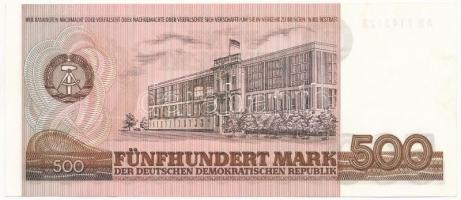 NDK 1985. 500M kiadatlan T:I,I- / GDR 1985. 500 Mark unissued C:UNC, AU Krause P#33