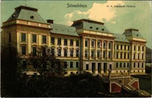 1910 Selmecbánya, Schemnitz, Banská Stiavnica; M. kir. bányászati főiskola. Joerges 1908. / mining school