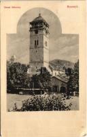 1911 Rozsnyó, Roznava; Városi őrtorony. Fuchs Adolf kiadása / watchtower (EK)