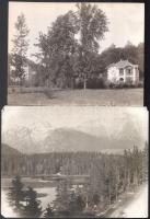 cca 1930-1940 3 db fotó: Családi fotó Goszleth István és Fia budapesti műterméből, kartonra kasírozv...