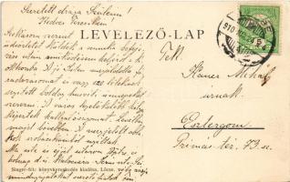 1910 Lőcse, Levoca; Zárda utca / street, nunnery