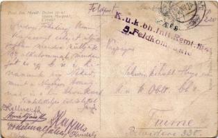 1916 Guten Morgen! / Children art postcard. Salon J.P.P. s: Prof. Jos. Mandl + "K.u.K. b.h. Inf...