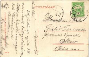 1911 Nagyszombat, Tyrnau, Trnava; Nagy Lajos utca, Mannheim Márk utóda Braun Samu, Manheimer Ha. áru...