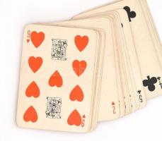 1898 Khanhoo Chinese card game. Kínai kártya paklik, játékleírással, eredeti dobozában, megkímélt ál...