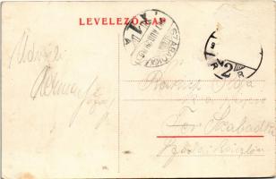 1907 Temesvár, Timisoara; Lonovics utca, Löwi Lipót üzlete / street, shop (Rb)