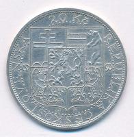 Csehszlovákia 1937. 20K Ag "Masaryk köztársasági elnök halála" T:1- Czechoslovakia 1937. 2...