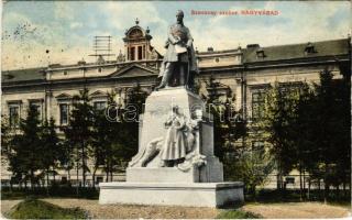 1912 Nagyvárad, Oradea; Szacsvay szobor / statue (EK)