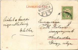 1907 Karánsebes, Caransebes; Görögkeleti templom / Orthodox church (EK)