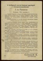 1956 november 6.-i első számú napiparancs