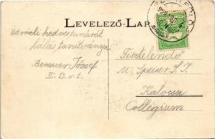 1909 Szentfülöp, Filipsdorf, Filipowa, Backi Gracac; Községház, Jegyzői lak, Római katolikus templom...