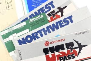 1990 MALÉV és más repjegyek egy utazásból