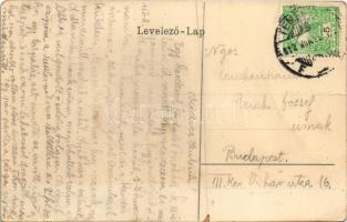 1912 Temesvár, Timisoara; Magy. kir. áll. főgimnázium / school (EB)