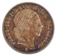 1855B 20kr Ag "Ferenc József" T:2 patina Hungary 1855B 20 Kreuzer Ag "Franz Joseph&qu...