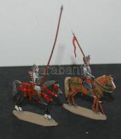 2db paripás ólomkatona / 2 pieces lead soldiers on horseback