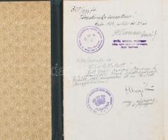 1933 Szombathelyi Bábaképző Intézet bába oklevél