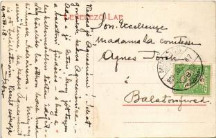 1909 Munkács, Mukacheve, Mukachevo, Mukacevo; M. kir. áll. főgimnázium / school