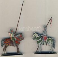 2db paripás ólomkatona / 2 pieces lead soldiers on horseback