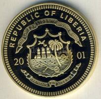 Libéria 2001. 10$ "Hollandia-ECU" multicolor T:PP