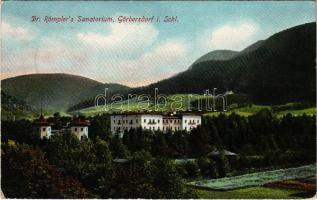 1910 Sokolowsko, Görbersdorf; Dr. Römplers Sanatorium