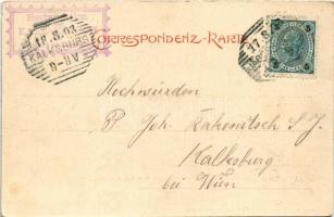 1903 Krnov, Jägerndorf; K. k. Oberrealschule / school