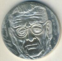 Finnország 1970. 10M Ag "Paasikivi elnök" T:1-/2+