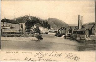1905 Bruck an der Mur (Steiermark), Mürzmündung