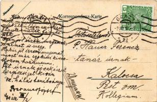 1912 Graz, Vincentinum (ehemalige Schule der Marianisten), Studiersaal der Bürgerschüler und Mittels...