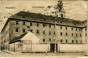 1910 Klagenfurt, Jesuitenkaserne / military barracks (EK)