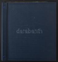 Térkép motívum gyűjtemény albumban, benne sorok és blokkok az egész világból. Főleg postatiszta anya...