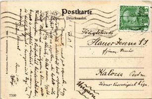 1911 Wien, Vienna, Bécs XXIII. Kalksburg, Kollegium Immaculatae Virginis / boarding school interior....