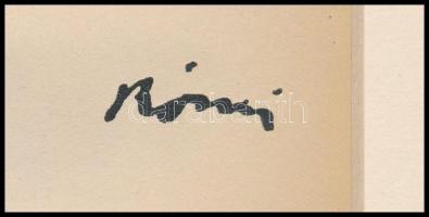 Rippl-Rónai József (1861-1927): Akt. Cinkográfia, papír, jelzett a cinkográfián, paszpartuban, 23×16...