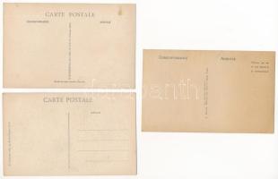 14 db RÉGI francia múzeumi képeslap portrékkal / 14 pre-1945 French museum postcards with portraits