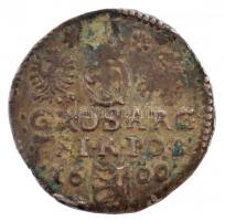 Lengyel Királyság / Bromberg 1600. 3Gr Ag "III. Zsigmond" T:2- patina Poland / Bromberg 1600. 3 Grossus Ag "Sigismund III." C:VF patina Kopicki 1164.