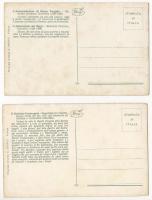10 db RÉGI olasz vallásos képeslap / 10 pre-1945 Italian religious postcards