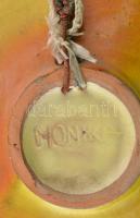 Mónika jelzéssel: Retró tál. Kis lepattanással. D 20 cm